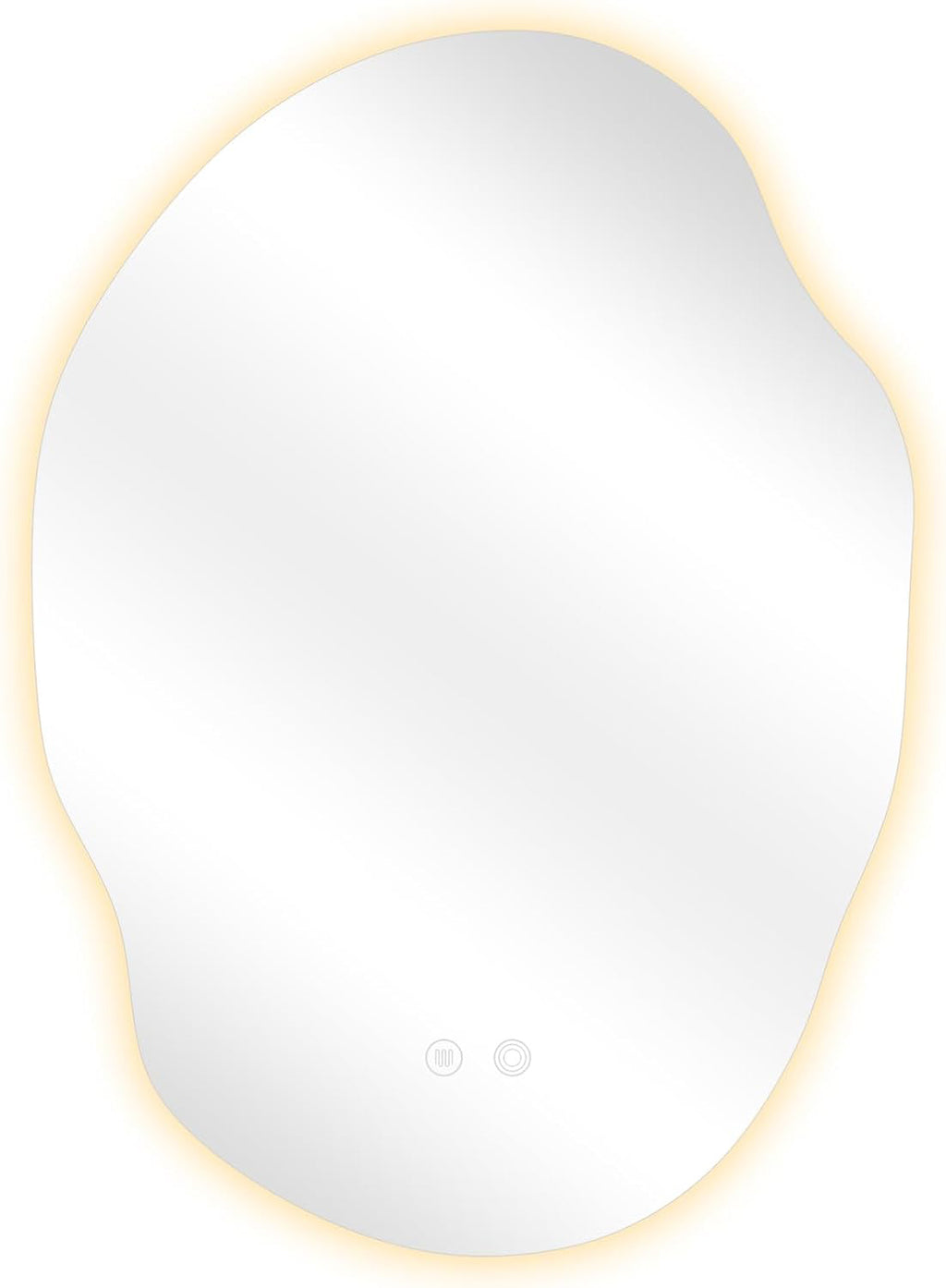 Soğuk Işıklı Dokunmatik Akıllı LED Banyo ve Antre Aynası – Özel Kesim Tam Çevre Aydınlatmalı Dikey Model