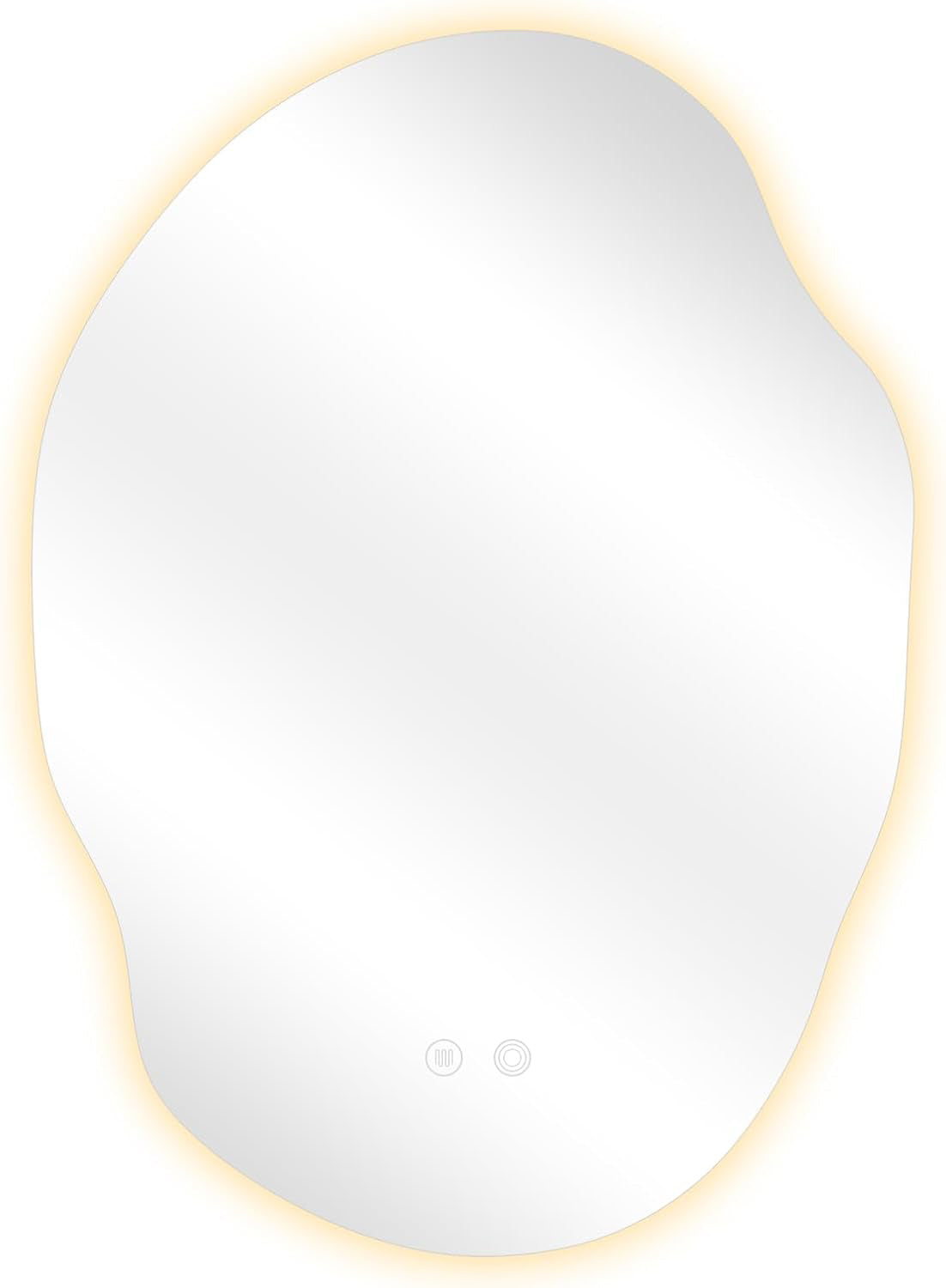 Soğuk Işıklı Dokunmatik Akıllı LED Banyo ve Antre Aynası – Özel Kesim Tam Çevre Aydınlatmalı Dikey Model